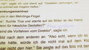 Jugendsprache im Jugendbuch - "Hässlichkeiten" statt "hässliche Gestalten"