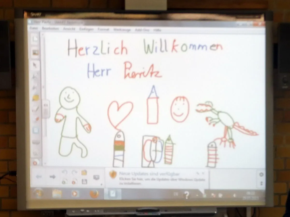 29.05.2015: Kinderbuch-Lesung in einer Grundschule