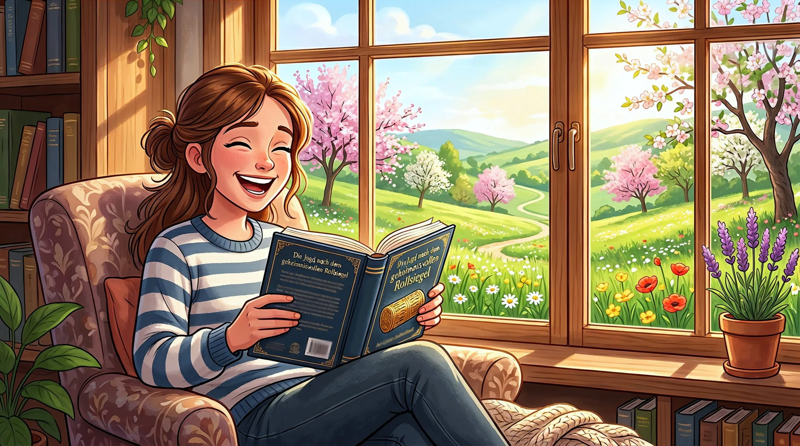 Mädchen im Kinderbuch