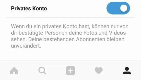 3 Klicks für ein sicheres Instagram