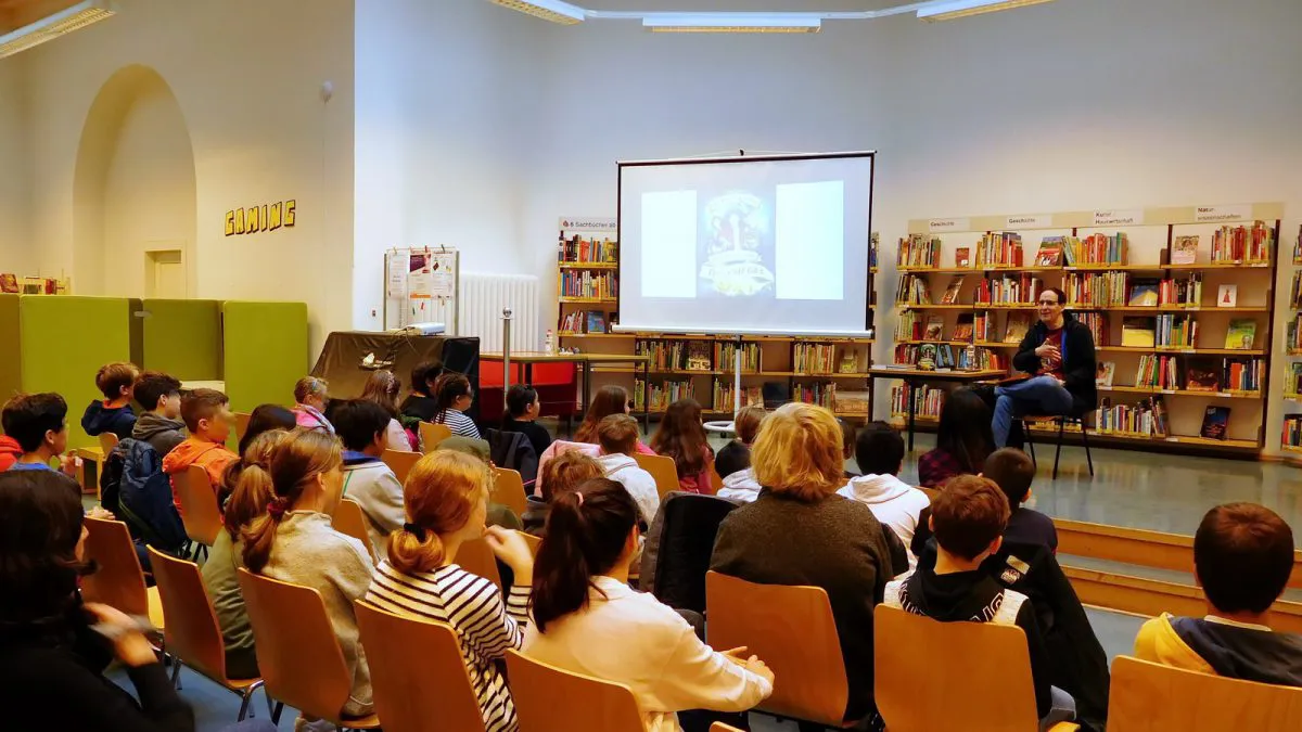 Jugendbuch-Lesung in Berlin-Charlottenburg