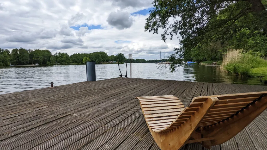 Blick auf den Klostersee in Kloster Lehnin