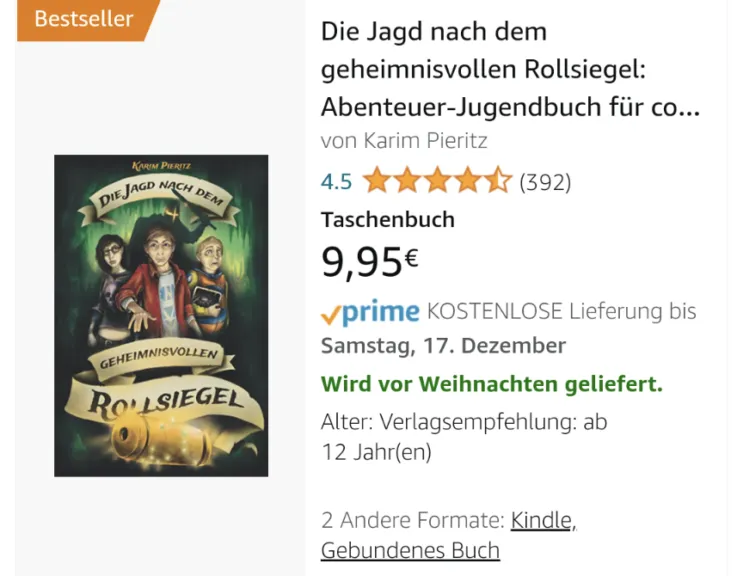 Jugendbuch-Bestseller bei Amazon Jugendbuch-Bestseller bei Amazon