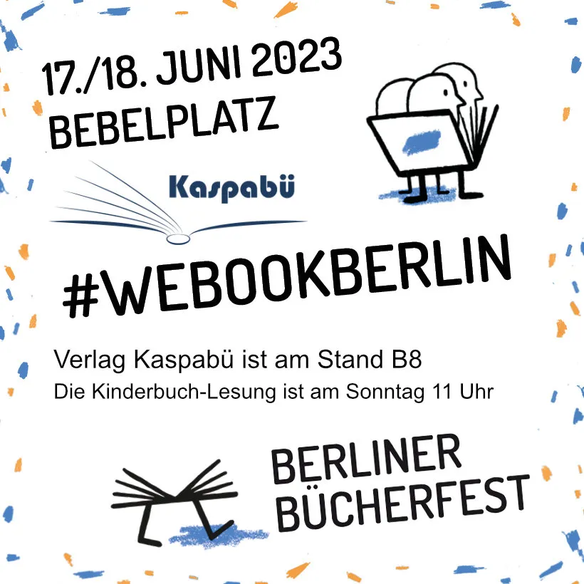 17.+18.06.2023: Bücherfest auf dem Bebelplatz in Berlin