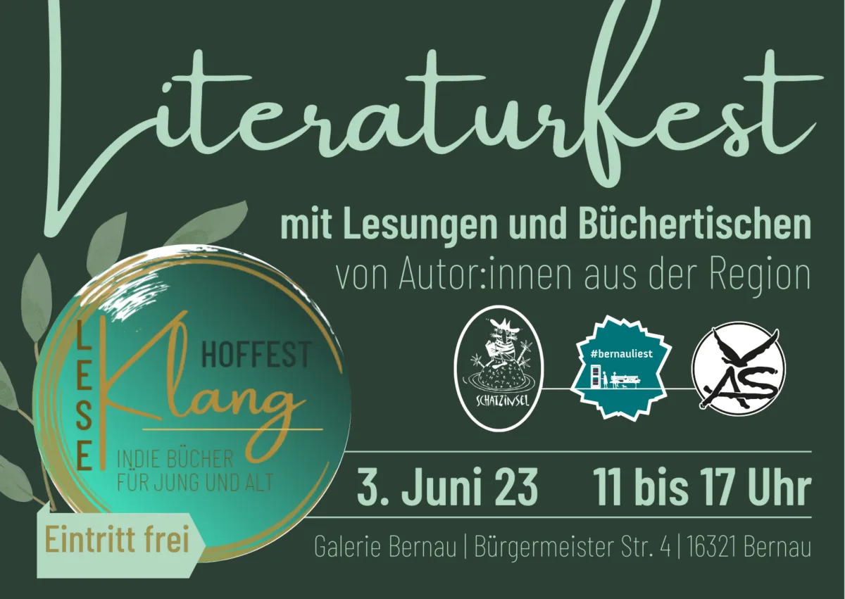 03.06.2023: LeseKlang Hoffest in Bernau