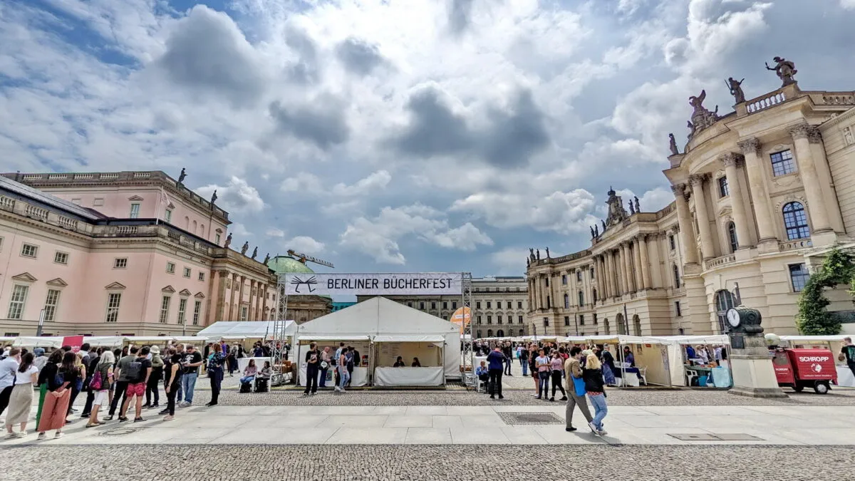 17.+18.06.2023: Berliner Bücherfest auf dem Bebelplatz