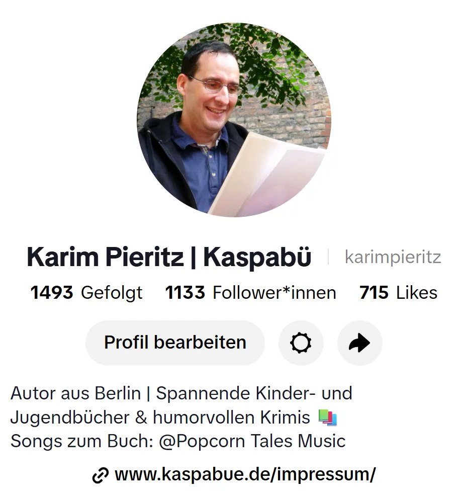 Meine Jugendbücher bei TikTok (BookTok)