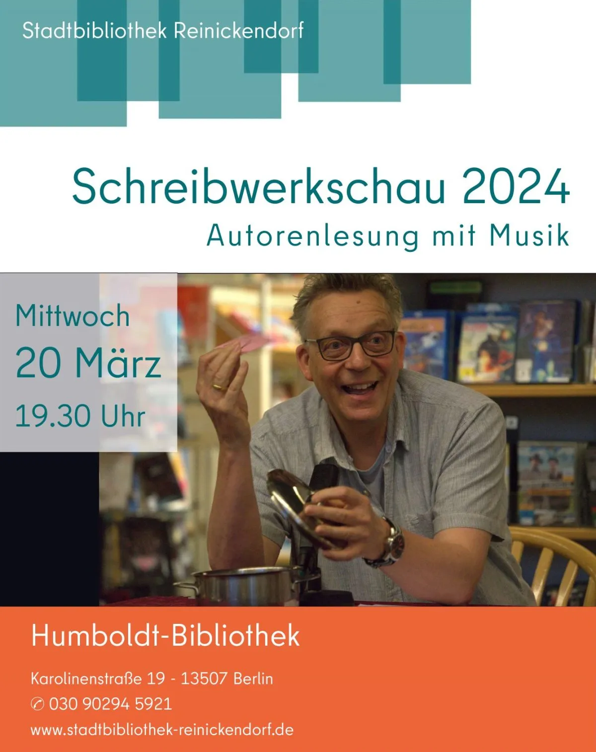 20.03.2024: Schreibwerkschau in Berlin – Lesungen