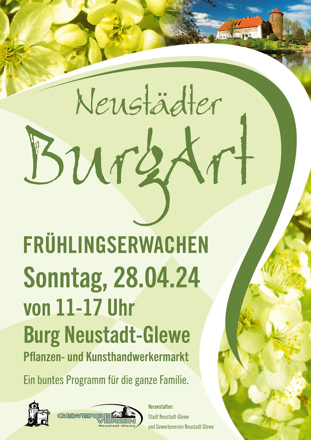 BurgArt Neustadt-Glewe 2024 Frühlingserwachen