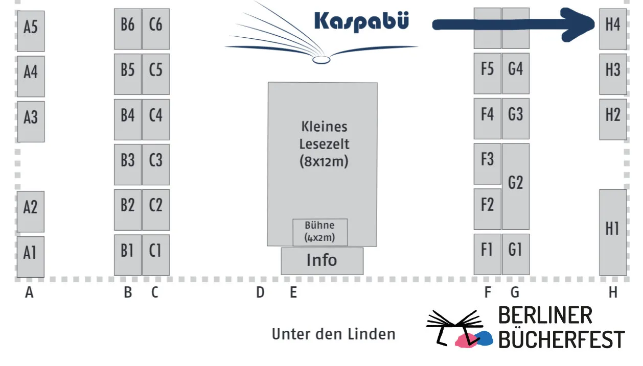 Kaspabü finden Sie am Stand H4