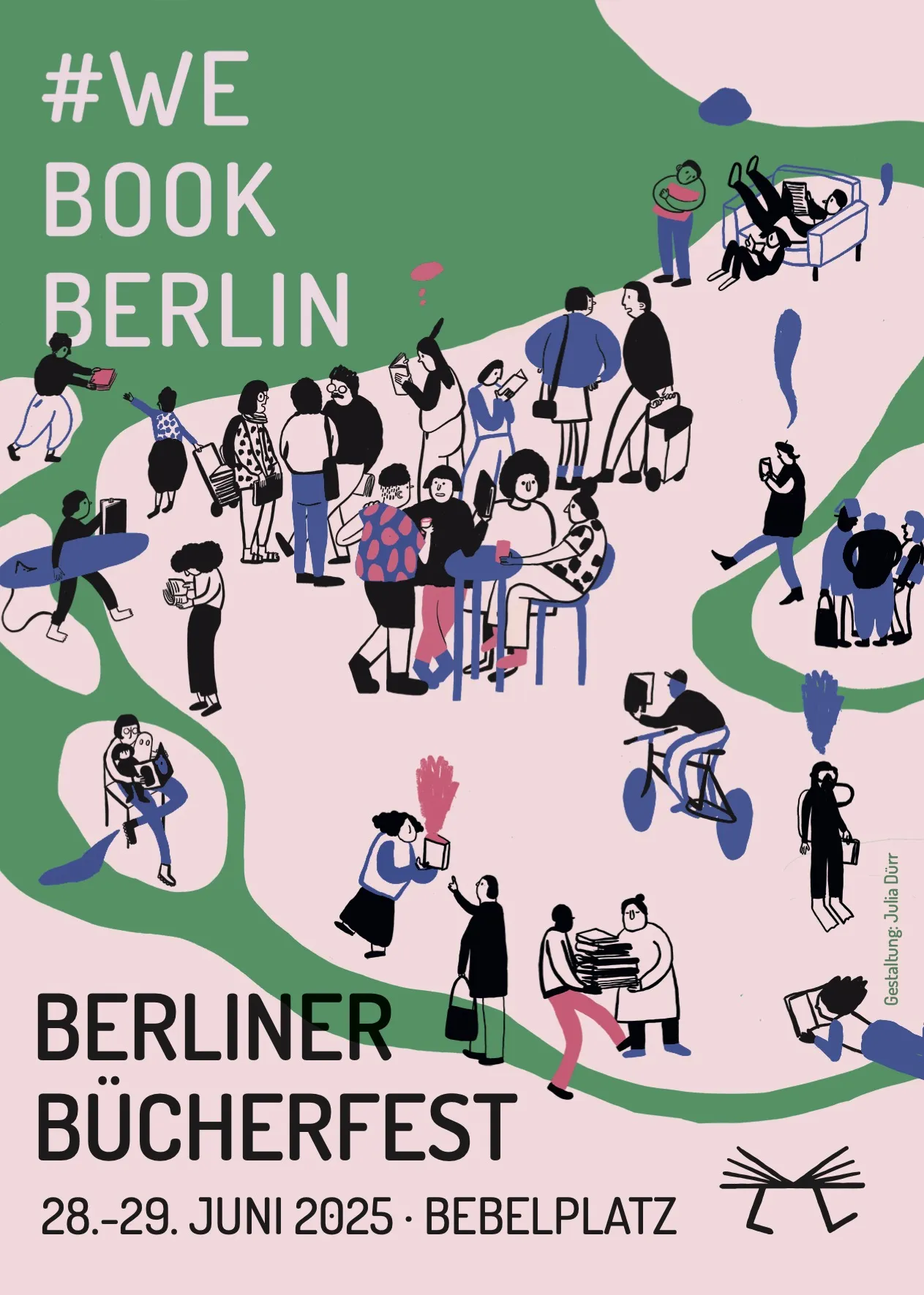 28.+29.06.2025: Berliner Bücherfest auf dem Bebelplatz