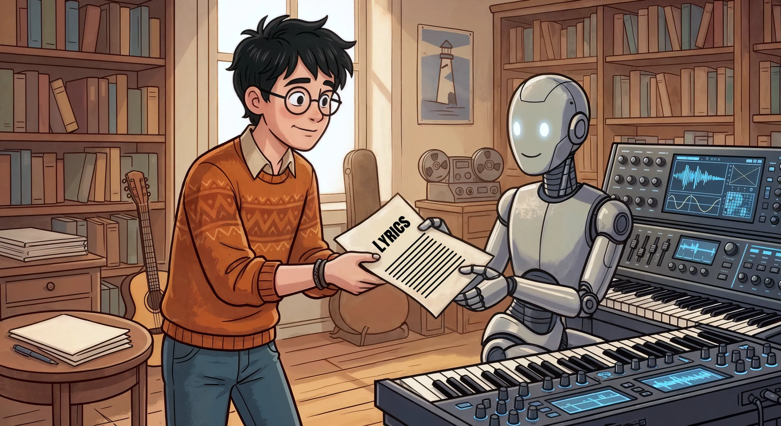 Schriftsteller wird Songwriter