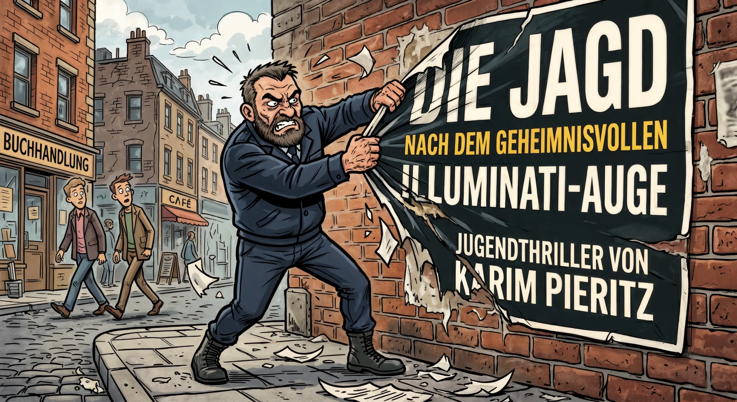 Werbeverbot für Buch gegen Rechtsterrorismus