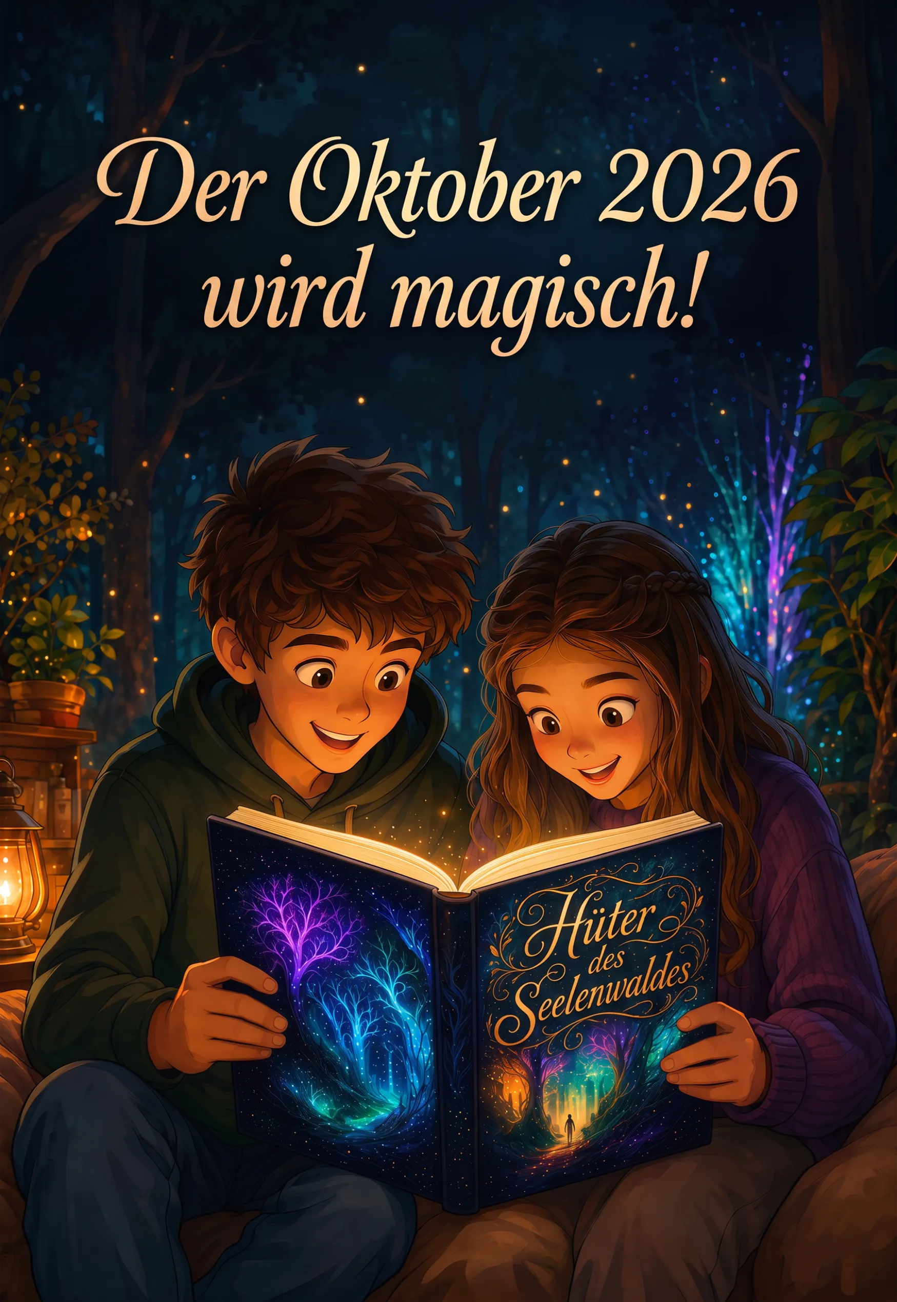 Buchtrailer zum Fantasy-Thriller “Hüter des Seelenwaldes”